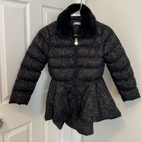 Abel & Lula peplum puffer jacket - Picture 1 of 7